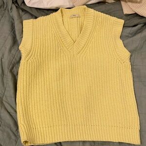 Recto cotton sweater vest